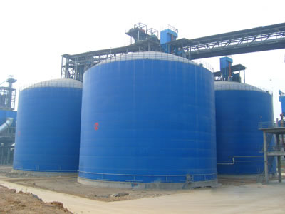 四川水泥钢板库改造